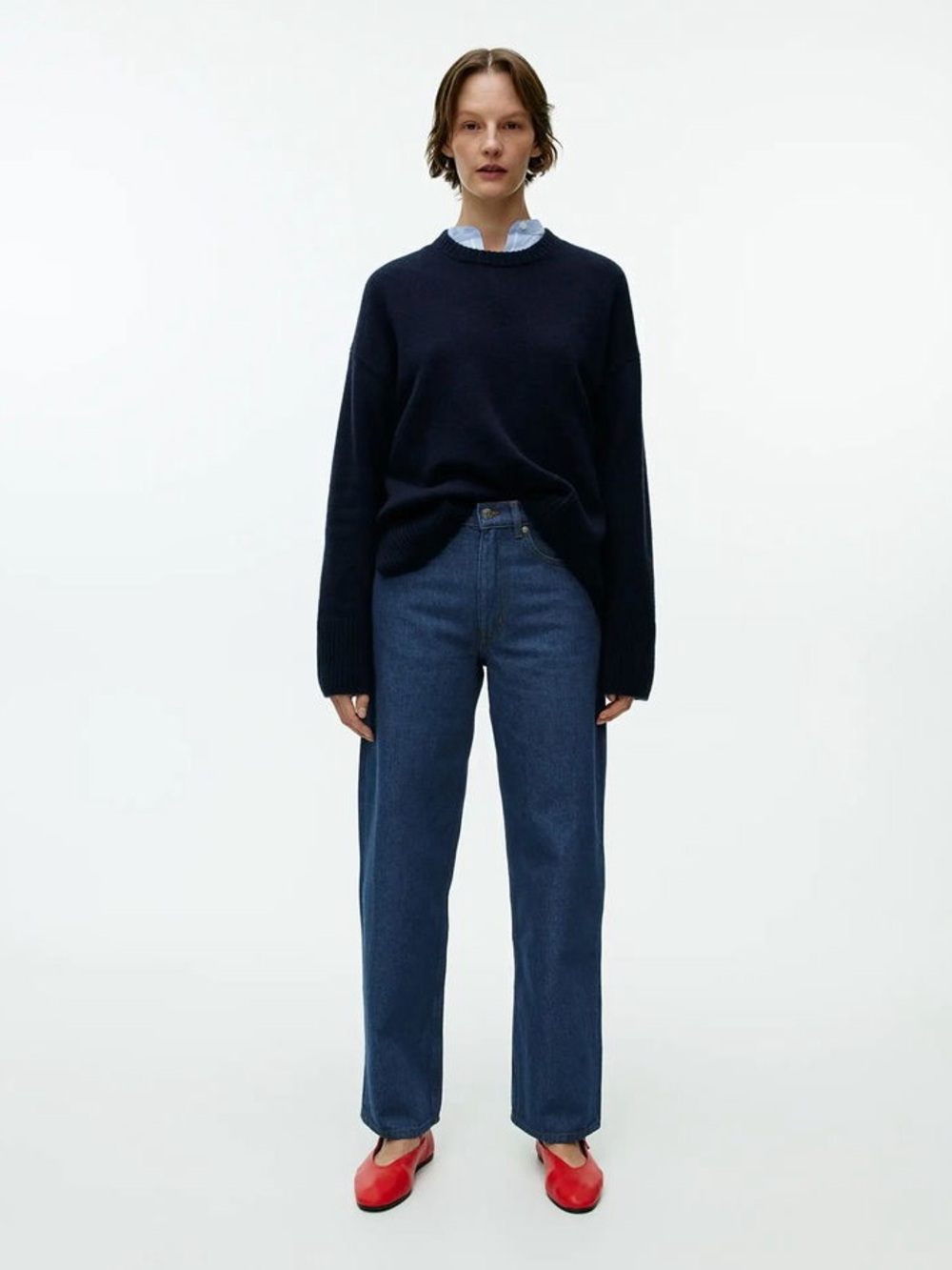 Arket Heather Jeans in Medium Blue